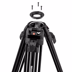 Manfrotto 645 treppiede Action camera 3 gamba/gambe Nero - Vista aggiuntiva 4