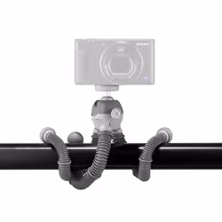 Joby PodZilla treppiede Smartphone/macchina fotografica digitale 3 gamba/gambe Grigio - Vista aggiuntiva 6