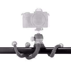 Joby PodZilla treppiede Smartphone/macchina fotografica digitale 3 gamba/gambe Grigio - Vista aggiuntiva 5