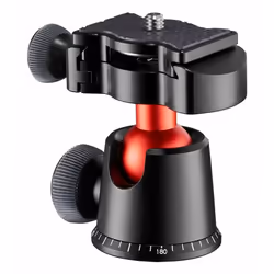 Joby BallHead 3K PRO testa per treppiede Nero Acrilonitrile butadiene stirene (ABS), Alluminio, Gomma, Acciaio inox, Elastomero Termoplastico (TPE) Palla (forma) - Vista aggiuntiva 4