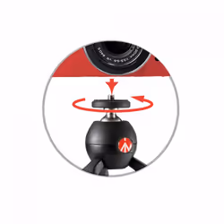 Manfrotto PIXI Mini treppiede Fotocamere digitali/film 3 gamba/gambe Nero - Vista aggiuntiva 4