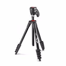 Joby Compact Action, 3 gamba/gambe, Nero, 155 cm, 1,16 kg