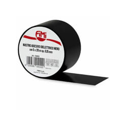 Fimi - Nastro Adesivo Dielettrico Nero 3cm x 20m pvc isolante 04001