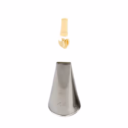 Decora 0263044, Beccuccio decorativo per pasticceria, Acciaio inox, Acciaio inox, Blister