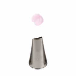 Decora 0263060, Beccuccio decorativo per pasticceria, Acciaio inox, Acciaio inox, Blister