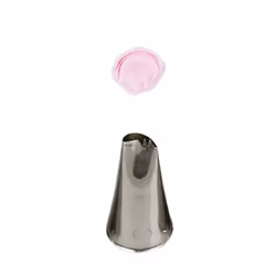 Decora 0263064, Beccuccio decorativo per pasticceria, Acciaio inox, Acciaio inox, Blister