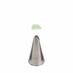 Decora 0263067, Beccuccio decorativo per pasticceria, Acciaio inox, Acciaio inox, Blister