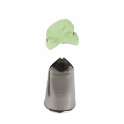 Decora 0263115, Beccuccio decorativo per pasticceria, Acciaio inox, Acciaio inox, Blister
