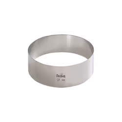 Decora 0063716, Stampo per torta, Rotondo, Acciaio inox, Acciaio inox, 45 mm, 16 cm
