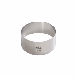 Decora 0063707, Stampo per torta, Rotondo, Acciaio inox, Acciaio inox, 45 mm, 7 cm