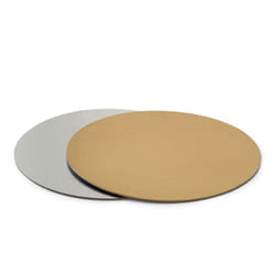 Decora 0932508 alzata girevole per torte Oro, Argento Rotondo