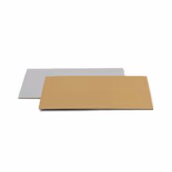 Decora 0932515, Rettangolare, Oro, Argento, Cartoncino, 350 mm, 250 mm, 1,5 mm