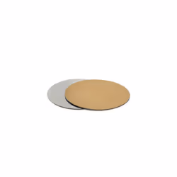 Decora 0932522, Rotondo, Oro, Argento, Cartoncino, 13 cm, 1,5 mm