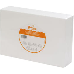 Decora - 0174058 Basi rettangolari in polistirolo ideali per esercitazioni e per realizzare torte a piani dall'aspetto perfetto, Dim. 30 x 45 x h 7,5