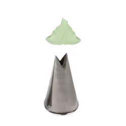 Decora 0263456, Beccuccio decorativo per pasticceria, Acciaio inox, Acciaio inox, Blister