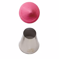Decora 0263508, Beccuccio decorativo per pasticceria, Acciaio inox, Acciaio inox