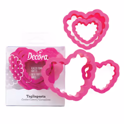 Decora 0255306, Rosa, Plastica, 22 mm, 4 cm, 5 cm, 6 cm