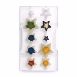 Decora 0050134, Policarbonato, Trasparente, A stella, 20 cm, 12 cm, 2 cm