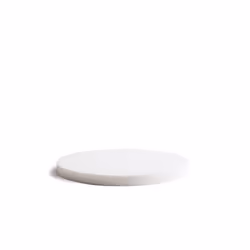 Decora 0173802, Rotondo, Bianco, Polistirolo, 25 cm, 2,5 cm