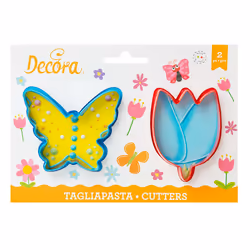Decora 0255075, Multicolore, Plastica, 22 mm, 7 cm, 7,5 cm, 2 pz