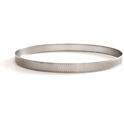 Decora 0064034 Anello Microforato, Ø 18 x h3,5 cm, Acciaio Inox