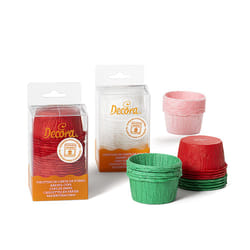 Decora 0339815 Tazze per cupcake/muffin 25 pz