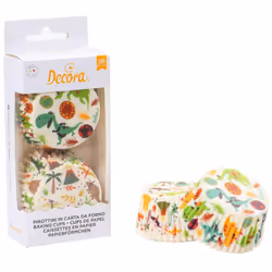 Pirottini in carta da forno antiaderente, resistente fino a 220° c, comodissimi per cuocere, presentare e regalare muffin e d ...