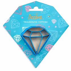 CONTENUTO - A casa riceverai un tagliapasta diamante in plastica. Perfetto per dare forma a biscotti e realizzare decorazioni ...