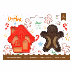 Decora 0255094, Marrone, Rosso, Plastica, 70 mm, 22 mm, 8 cm, Italia