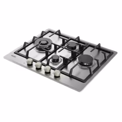 De’Longhi YLG 60 RFX piano cottura Acciaio inox Da incasso 60 cm Gas 4 Fornello(i) - Vista aggiuntiva 2