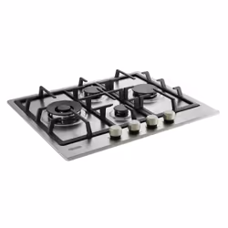 De’Longhi YLG 60 RFX piano cottura Acciaio inox Da incasso 60 cm Gas 4 Fornello(i) - Vista aggiuntiva 5