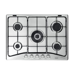 De’Longhi DFI 57 ASV piano cottura Acciaio inox Da incasso 70 cm Gas 5 Fornello(i)