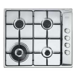 De’Longhi DLI 46 ASDV piano cottura Acciaio inox Da incasso 60 cm Gas 4 Fornello(i)