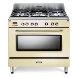 De’Longhi MEM 965 BX ED cucina Elettrico Gas Beige, Crema