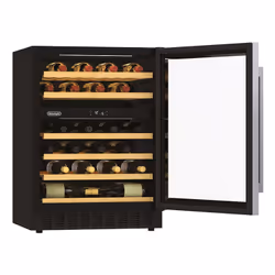 De’Longhi CA6DZ6G cantina vino Cantinetta vino con compressore Da incasso Nero 46 bottiglia/bottiglie