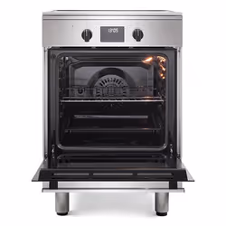 De’Longhi DMX 64 INL TC2 cucina A Elettrico Piano cottura a induzione Nero, Acciaio inox