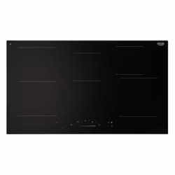 De’Longhi PIN 95, Nero, Da incasso, 90 cm, Piano cottura a induzione, 5 Fornello(i), 5 Fornello(i)