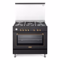 De’Longhi PEMA 965 CSG, Cucina, Antracite, Manopola, Ottone, Frontale, Fondo