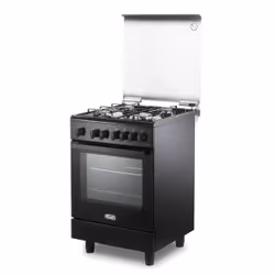 De’Longhi DMN 64 LSG cucina Elettrico Gas Nero - Vista aggiuntiva 3