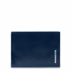 Piquadro PU1392B2R/BLU portafoglio, portacarte e portadocumenti da viaggio Pelle, Poliestere