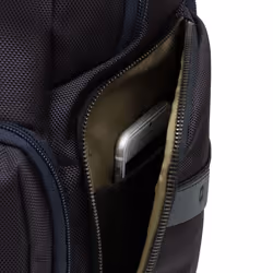 Piquadro CA4439BRBM/N zaino Nero Pelle, Nylon, Poliestere - Vista aggiuntiva 6