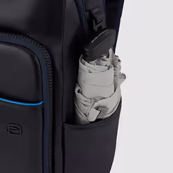 Piquadro CA5574B2V zaino Zaino casual Blu Pelle, Poliestere - Vista aggiuntiva 5