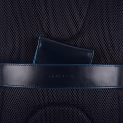 Piquadro CA5575B2V zaino Zaino casual Blu Pelle, Poliestere - Vista aggiuntiva 6