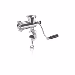 TC-8 Inox Cod. F10800/I Tritacarne manuale inox particolarmente adatto per un utilizzo casalingo Corpo, elica, ghiera, piastr ...