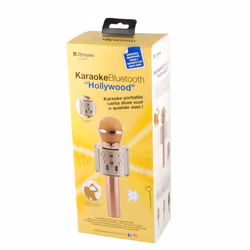 Xtreme Hollywood Rose Gold, Argento Microfono per karaoke - Vista aggiuntiva 6