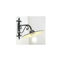 Cruccolini - lampada tulipano con piatto ø cm.27 1x100 Watt