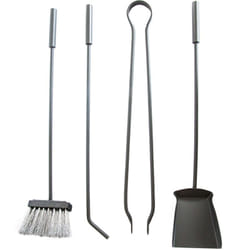 Set attrezzi camino mod. style cm.ø 16,5XH58 cm accessori per caminetto