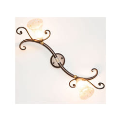 Lampade Linea Faretto Lampada A Muro Applique 2 Luci Orientabili