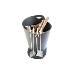 Cruccolini - carrello portalegna tino' ferro battuto carrelli porta legna 51X63X77