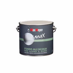 MaxMeyer 162720C400001, Primer, Parete, Legno, Bianco, A secchiello, Liquido (pronto all'uso), 5 m²